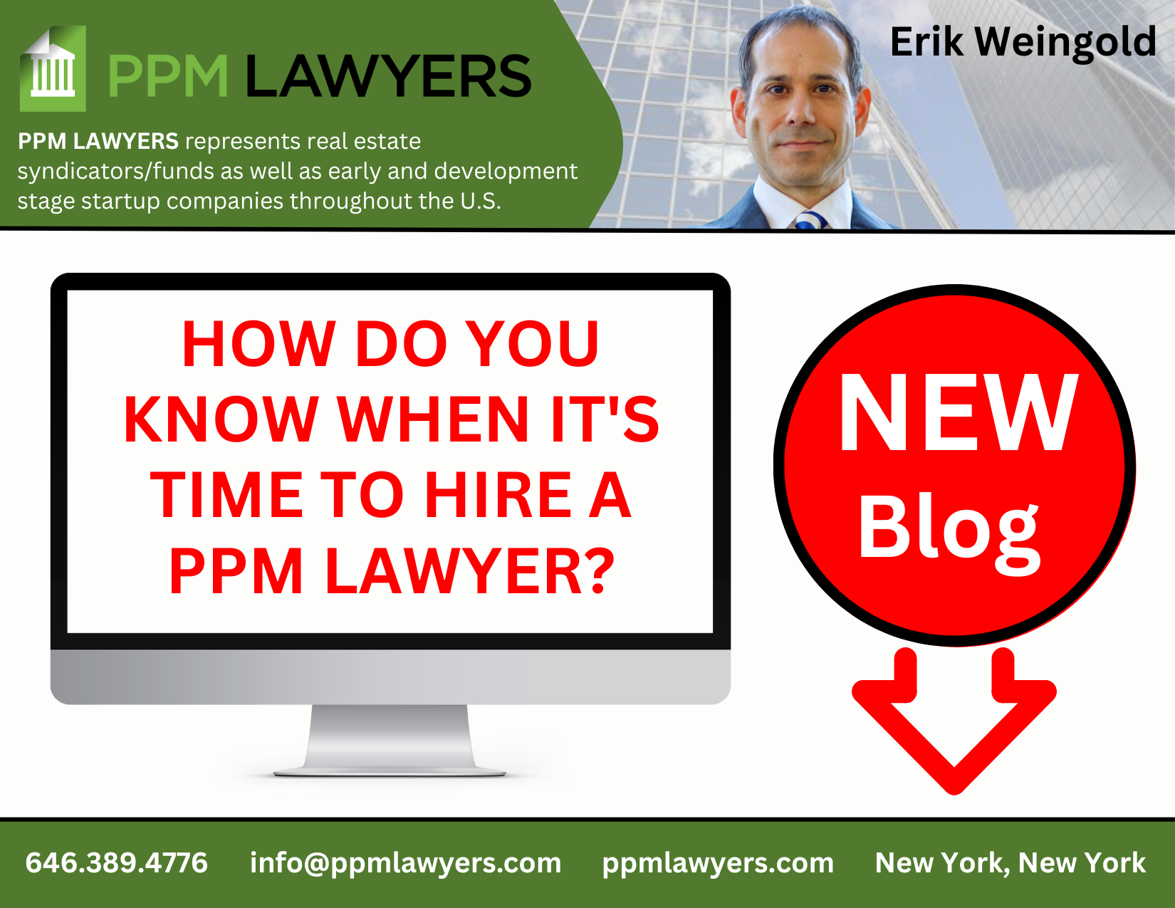 How Do You Know When It’s Time To Hire A PPM Lawyer?