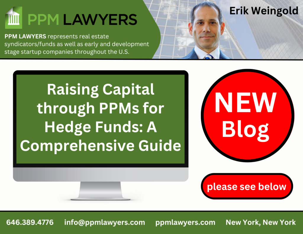 A Guide to Raising Capital for Hedge Funds PPM Lawyers
